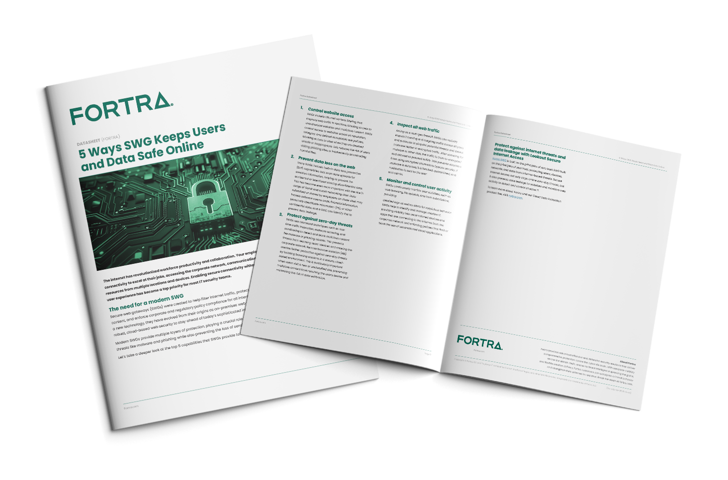 Datasheet - 5 Ways SWG Keeps Users Safe